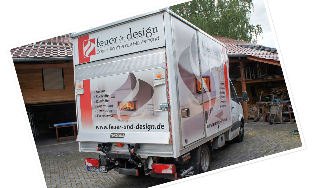 LKW-Beschriftung für feuer & design