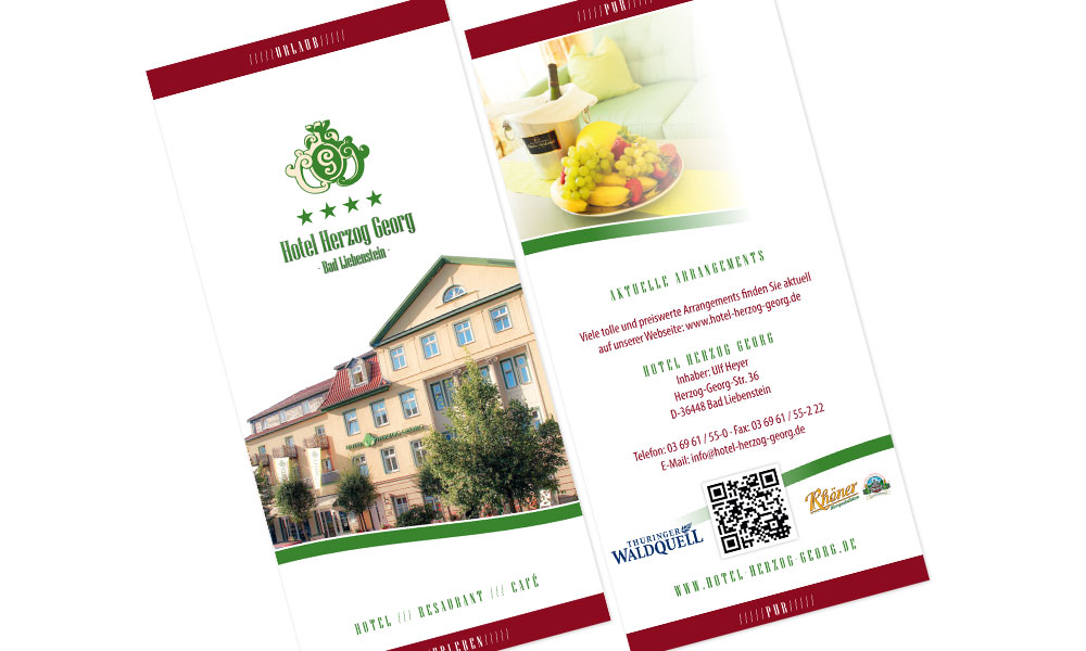 Flyer Hotel Herzog Georg Bad Liebenstein