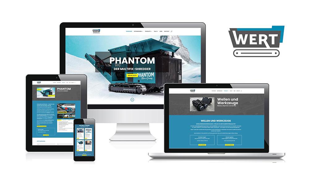 WERT Service GmbH - Webdesign